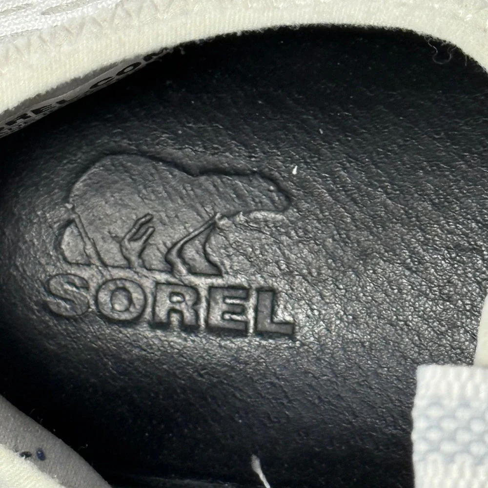 Sorel Womens Kinetic Impact Slip On Sneakers Walking Shoes‎ White 8.5